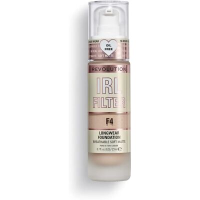 Makeup Revolution F4 Fond de Tenue Longue - Fond de Teint Makeup Revolution F4 Fond de Tenue Longue - Fond de Teint