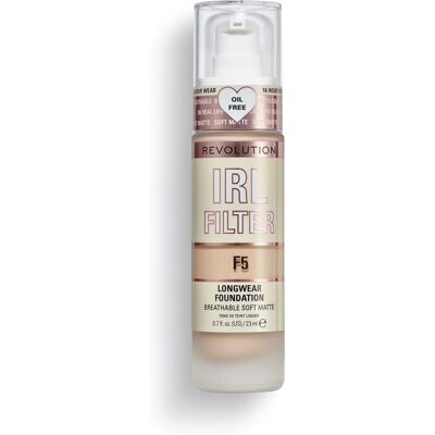 Makeup Revolution IRL Filter Longwear Foundation F5 - Foundation Makeup Revolution IRL Filter Longwear Foundation F5 - Foundation