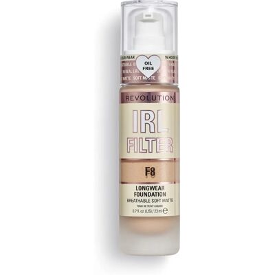 Makeup Revolution IRL Filter Longwear Foundation - F8 Makeup Revolution IRL Filter Longwear Foundation - F8