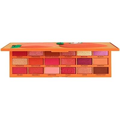 Makeup Revolution I Heart Revolution Tasty Peach Øjenskygge Palette - 22g Makeup Revolution I Heart Revolution Tasty Peach Øjenskygge Palette - 22g
