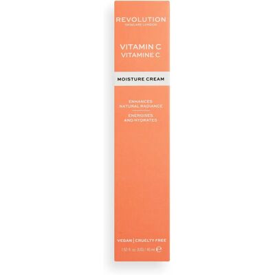 Revolution Skincare Crème Hydratante à la Vitamine C (45ml) - Publicité Revolution Skincare Crème Hydratante à la Vitamine C (45ml) - Publicité
