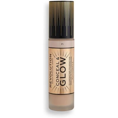 Make Up Revolution Fondotinta Illuminante - F1 - Finitura Radiosa Make Up Revolution Fondotinta Illuminante - F1 - Finitura Radiosa