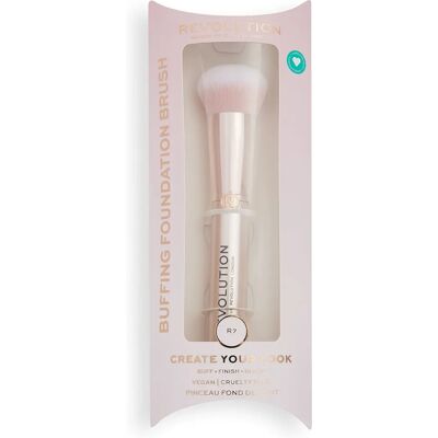Revolution Makeup R7 Brosse à Fond de Teint - Or Rose - Outil de Maquillage Revolution Makeup R7 Brosse à Fond de Teint - Or Rose - Outil de Maquillage