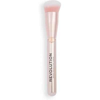 Makeup Revolution Create Your Look Schräger Foundation Pinsel R8 - Foundation Pinsel Makeup Revolution Create Your Look Schräger Foundation Pinsel R8 - Foundation Pinsel