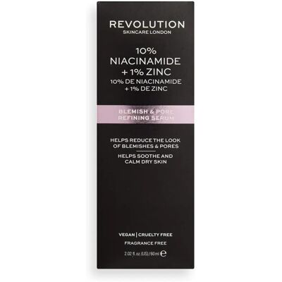 Revolution Skincare Niacinamid 10% + Zink 1% Serum - Porenverfeinerung, 60ml Revolution Skincare Niacinamid 10% + Zink 1% Serum - Porenverfeinerung, 60ml