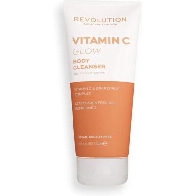 Revolution Skincare Vitamin C Glow Body Cleanser - Body Cleanser - Publicité Revolution Skincare Vitamin C Glow Body Cleanser - Body Cleanser - Publicité