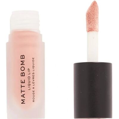 Revolution Makeup Matte Bomb Liquid Lip #nude Allure - Liquid Lipstick Revolution Makeup Matte Bomb Liquid Lip #nude Allure - Liquid Lipstick