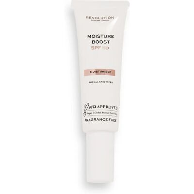 Revolution Skincare SPF50 Daily Defender Hidratante - Ligero, Todo Tipo de Piel Revolution Skincare SPF50 Daily Defender Hidratante - Ligero, Todo Tipo de Piel