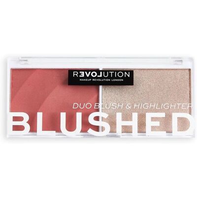 Makeup Revolution - Colour Play Duo Palette - Blush palette and brighteners Makeup Revolution - Colour Play Duo Palette - Blush palette and brighteners