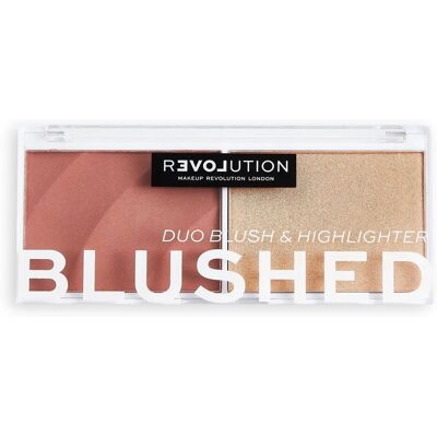 Makeup Revolution - Colour Play Duo Palette - Blush palette and brighteners - Makeup palette Makeup Revolution - Colour Play Duo Palette - Blush palette and brighteners - Makeup palette