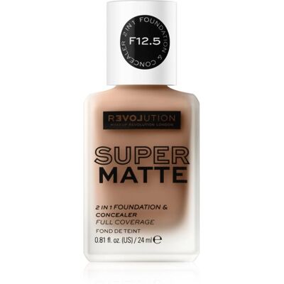 Revolution Relove Super Matte Foundation F12.5 - Podkład Revolution Relove Super Matte Foundation F12.5 - Podkład