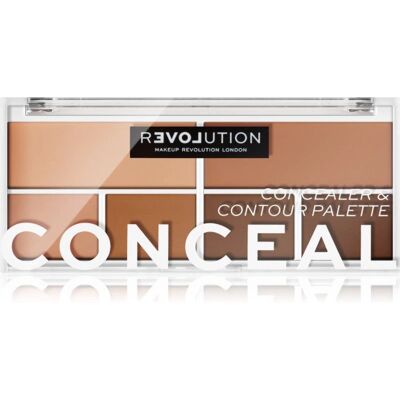 Revolution Relove Conceal Me Medium Concealer Palette - Concealer Palette Revolution Relove Conceal Me Medium Concealer Palette - Concealer Palette