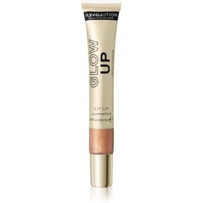 Revolution Relove Glow Up Liquid Highlighter - Lit Up - 8 ml Revolution Relove Glow Up Liquid Highlighter - Lit Up - 8 ml