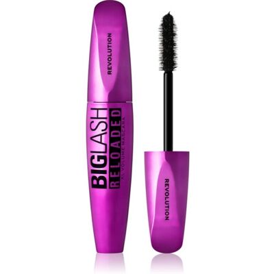 Makeup Revolution Big Lash Reloaded schwarze Mascara - 8 ml Makeup Revolution Big Lash Reloaded schwarze Mascara - 8 ml