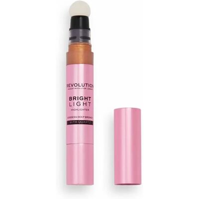 Highlighter Bright Light Revolution Make Up Goddess Deep Bronze - Publicité Highlighter Bright Light Revolution Make Up Goddess Deep Bronze - Publicité