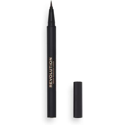 Makeup Revolution Haarstrich Augenbrauenstift - Mittelbraun - Augenbrauenstift Makeup Revolution Haarstrich Augenbrauenstift - Mittelbraun - Augenbrauenstift