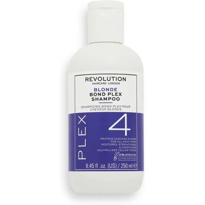 Revolution Haircare Plex Blonde No.4 Bond Shampoo - Sanft, Feucht, Vegan Revolution Haircare Plex Blonde No.4 Bond Shampoo - Sanft, Feucht, Vegan