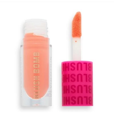 Makeup Revolution Peach Filter Blush - Cream Blush for Natural Glow Makeup Revolution Peach Filter Blush - Cream Blush for Natural Glow