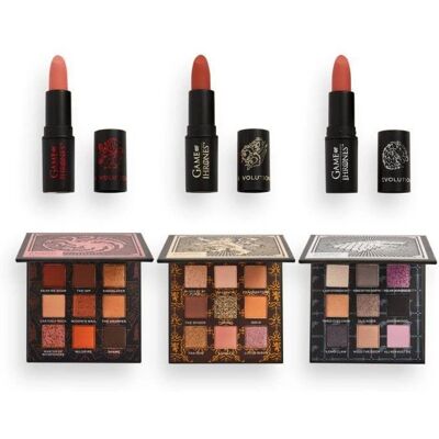 Makeup Revolution X Game of Thrones Når du spiller, vinner du eller dør Makeup Revolution X Game of Thrones Når du spiller, vinner du eller dør