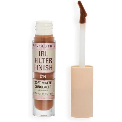 Makeup Revolution IRL Filter Finish Concealer C14 - Concealer Makeup Revolution IRL Filter Finish Concealer C14 - Concealer