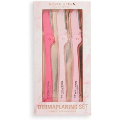 Makeup Revolution Dermaplaning Set - Αφαίρεση Τρίχας Προσώπου & Λαιμού 3 τμχ Makeup Revolution Dermaplaning Set - Αφαίρεση Τρίχας Προσώπου & Λαιμού 3 τμχ