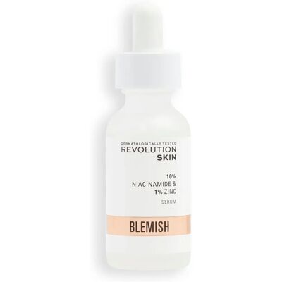 Sérum Réducteur d'Imperfections et de Pores - 10% Niacinamide + 1% Zinc - Revolution Skincare Sérum Réducteur d'Imperfections et de Pores - 10% Niacinamide + 1% Zinc - Revolution Skincare
