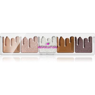 I Heart Revolution Mini Chocolate Palette Weiß Vanille Creme - Lidschattenpalette I Heart Revolution Mini Chocolate Palette Weiß Vanille Creme - Lidschattenpalette