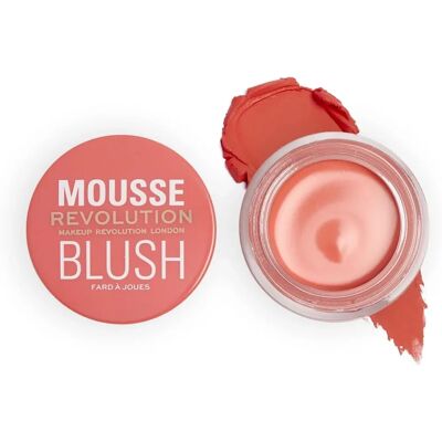 Makeup Revolution Mousse Blusher - Grapefruit Coral - Face Makeup Makeup Revolution Mousse Blusher - Grapefruit Coral - Face Makeup