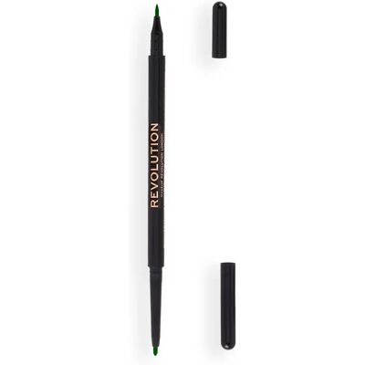 Makeup Revolution Grüner Filz & Kohl Eyeliner - Eyeliner Makeup Revolution Grüner Filz & Kohl Eyeliner - Eyeliner
