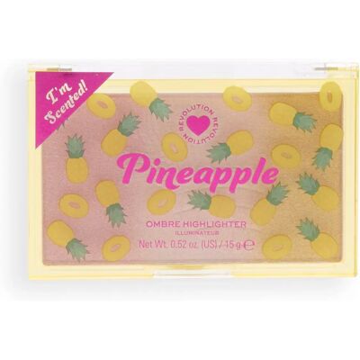 I Heart Revolution Pineapple Highlighter - Radiant Glow, Vegan, 15g I Heart Revolution Pineapple Highlighter - Radiant Glow, Vegan, 15g