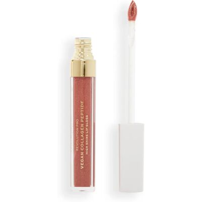 Revolution Pro Pro Vegan Collagen Peptide High Shine Lip Gloss - Bella - Fuktighetsgivande, Botanisk, Djurvänlig Revolution Pro Pro Vegan Collagen Peptide High Shine Lip Gloss - Bella - Fuktighetsgivande, Botanisk, Djurvänlig