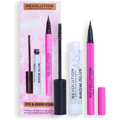 Revolution Make-up Øjne & Bryn Ikoner Sæt - Unisex Revolution Make-up Øjne & Bryn Ikoner Sæt - Unisex