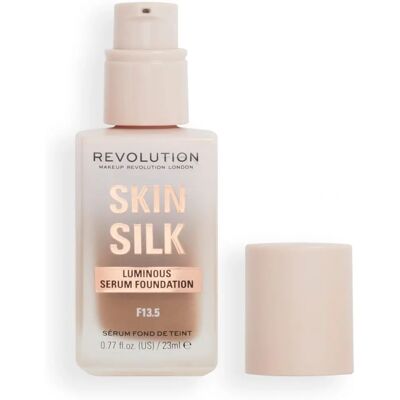 Makeup Revolution Skin Silk Serum Foundation - F13.5 - Fondotinta Makeup Revolution Skin Silk Serum Foundation - F13.5 - Fondotinta