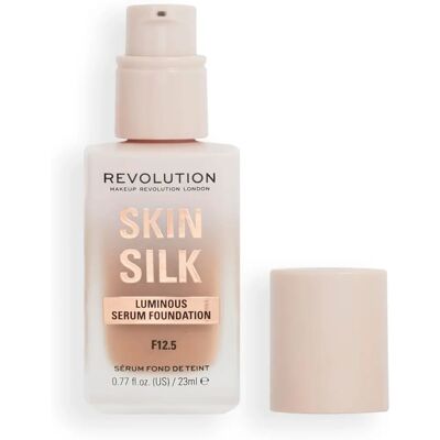 Makeup Revolution Skin Silk Serum Foundation - F12.5 - Fond de teint Makeup Revolution Skin Silk Serum Foundation - F12.5 - Fond de teint