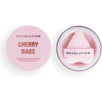 Διαφανής Πούδρα Cherry Bake της Makeup Revolution - Ματ, Ροζ, 3.2g Διαφανής Πούδρα Cherry Bake της Makeup Revolution - Ματ, Ροζ, 3.2g