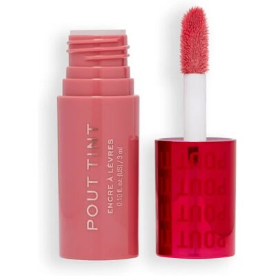 Makeup Revolution Ροζ Pout Tint Lip Gloss - Βιολογικό, Ενυδατικό Makeup Revolution Ροζ Pout Tint Lip Gloss - Βιολογικό, Ενυδατικό