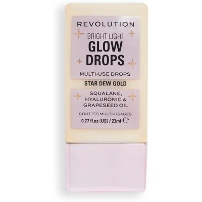 Υγρό highlighter Makeup Revolution Golden Star Dew - Χρυσή λάμψη Υγρό highlighter Makeup Revolution Golden Star Dew - Χρυσή λάμψη