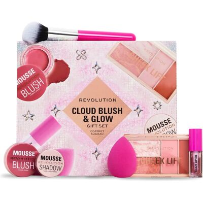 Revolution Make Up Cloud Blush & Glow Case 6 Pcs - make-up set Revolution Make Up Cloud Blush & Glow Case 6 Pcs - make-up set