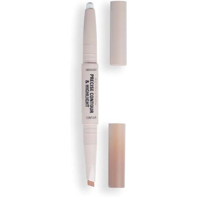 Makeup Revolution Medium Contouring Stick - Dual-ended Contour & Highlight Makeup Revolution Medium Contouring Stick - Dual-ended Contour & Highlight