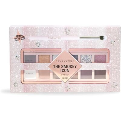 Makeup Revolution - Smokey Icon Palette Gavesæt Makeup Revolution - Smokey Icon Palette Gavesæt