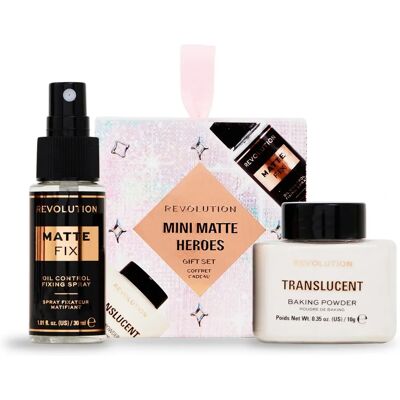 Makeup Revolution Mini Matte Heroes - Gave for ansiktet Makeup Revolution Mini Matte Heroes - Gave for ansiktet