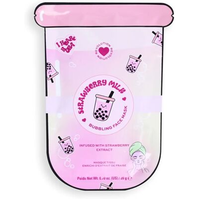 I Heart Revolution Roze Aardbeien Gezichtsmasker I Heart Revolution Roze Aardbeien Gezichtsmasker