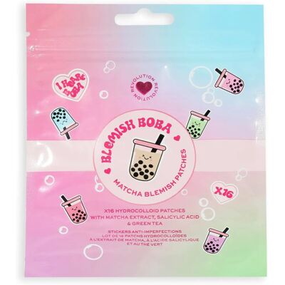 I Heart Revolution Bubble Tea Blemish Boba Plasturi - 16 buc I Heart Revolution Bubble Tea Blemish Boba Plasturi - 16 buc