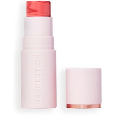 Makeup Revolution Skin Silk Blush Stick - Rose Nude Pink - Blush Stick - Natural Look Makeup Revolution Skin Silk Blush Stick - Rose Nude Pink - Blush Stick - Natural Look