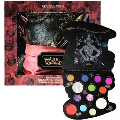 REVOLUTION - Alice in Wonderland Mad Hatter - Metallic - Matte - Face palette REVOLUTION - Alice in Wonderland Mad Hatter - Metallic - Matte - Face palette