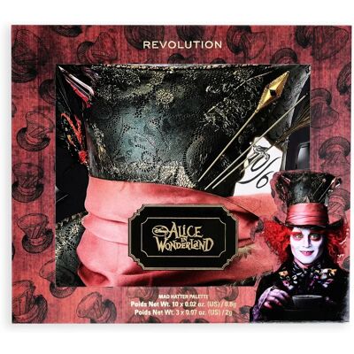REVOLUTION - Alice in Wonderland Mad Hatter - Metallic - Matte - Face palette REVOLUTION - Alice in Wonderland Mad Hatter - Metallic - Matte - Face palette