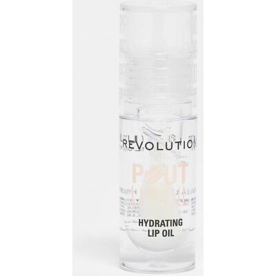 Makeup Revolution Lip Oil - Lip Gloss Nourishing with Hyaluronic Acid & Cherry Scent Makeup Revolution Lip Oil - Lip Gloss Nourishing with Hyaluronic Acid & Cherry Scent