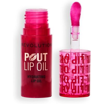 Makeup Revolution Pout Lip Cherry Red Γυαλιστικό χειλιών - Lip Gloss Makeup Revolution Pout Lip Cherry Red Γυαλιστικό χειλιών - Lip Gloss