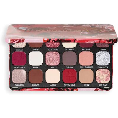 Paleta de Sombras de Ojos Cherry Rebel de Makeup Revolution - Paleta de Sombras Paleta de Sombras de Ojos Cherry Rebel de Makeup Revolution - Paleta de Sombras