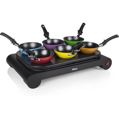 Tristar BP-2827 - Mehrfarbiger elektrischer Wok-Set Tristar BP-2827 - Mehrfarbiger elektrischer Wok-Set
